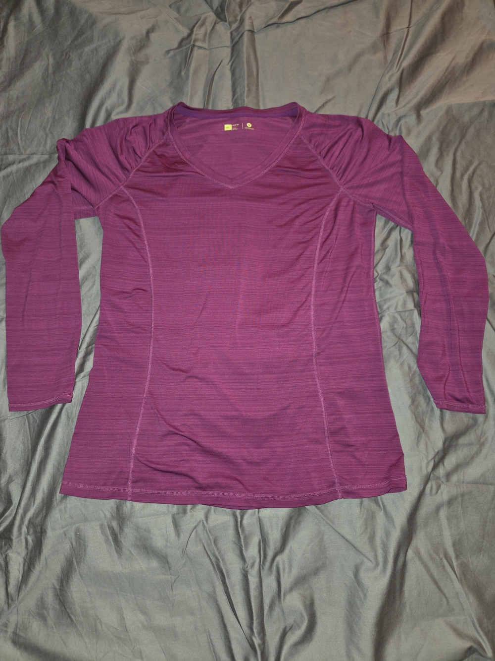 Xersion Women's Athletic XL Fuchsia Long Sleeve Semi Fit Lightweight Pre-owned